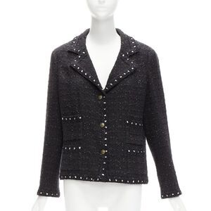 Chanel Tweed Little Black Jacket